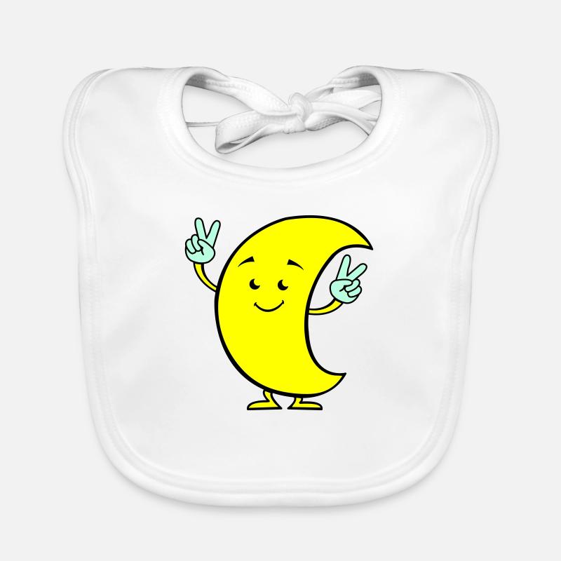 Moon Comic 02 Organic Baby Bibs