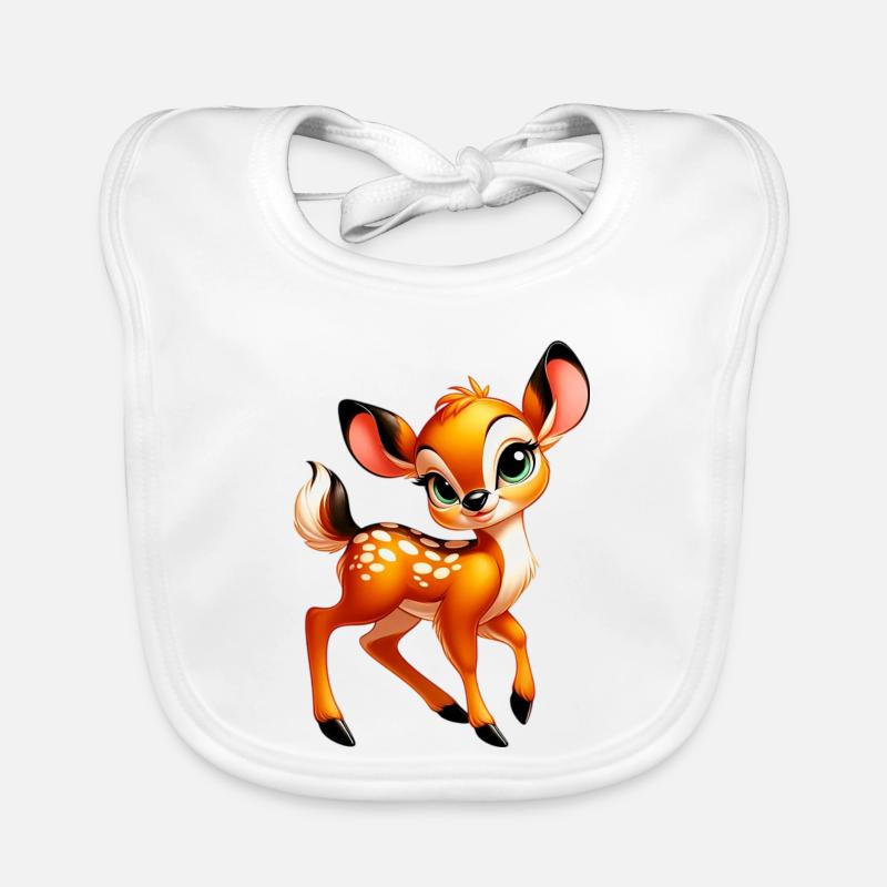 Faon Bavoir bio Bébé