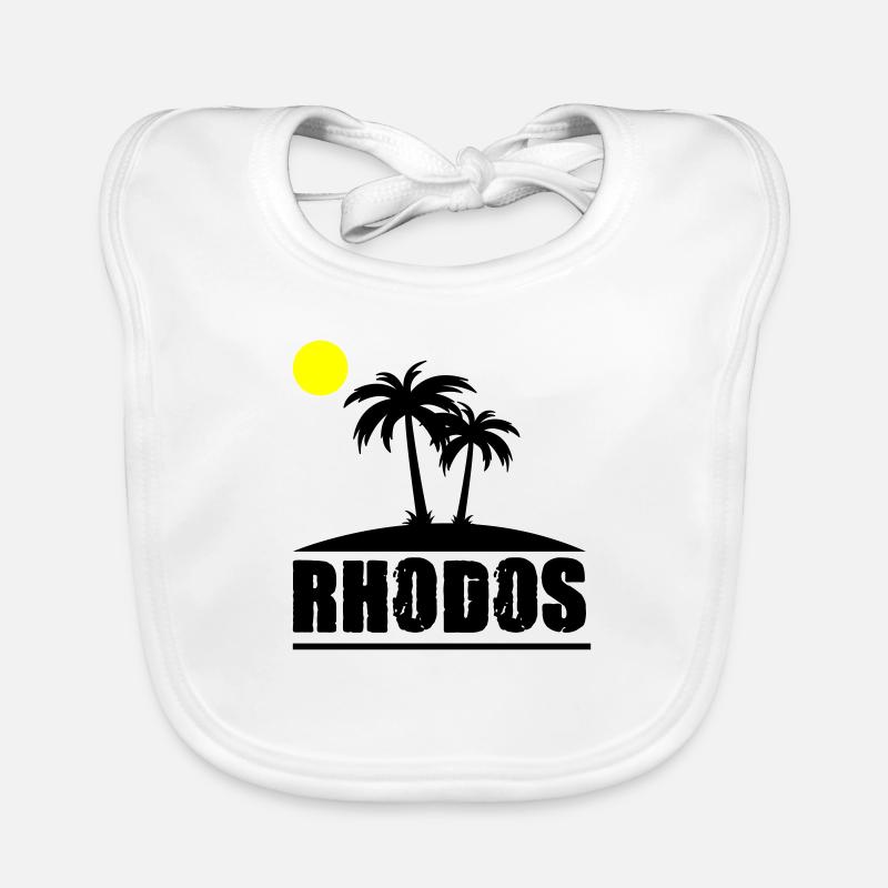 Rhodes Bavoir bio Bébé