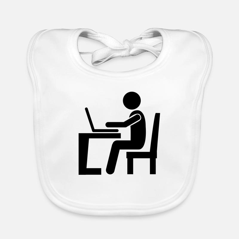 Work Office Organic Baby Bibs