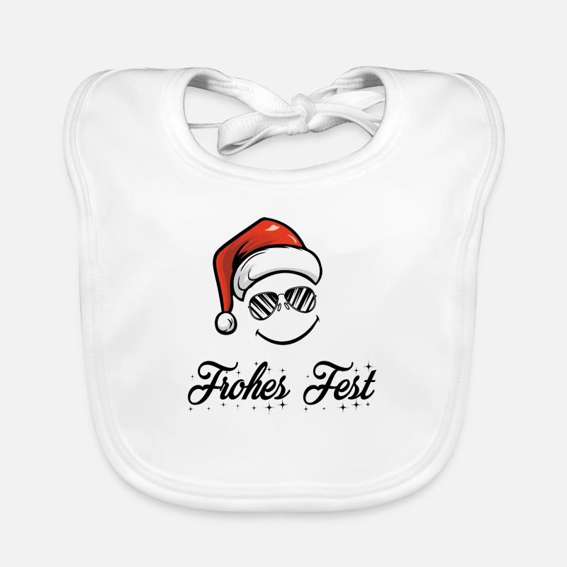 Happy St. Nicholas Organic Baby Bibs