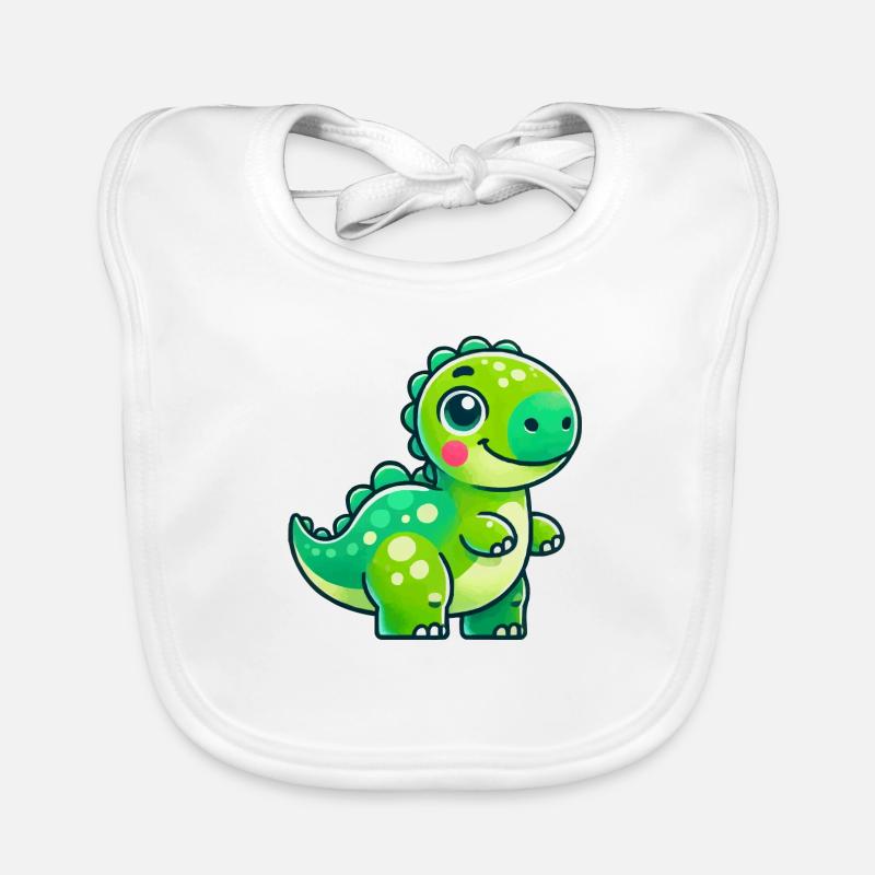 Dino Comic Organic Baby Bibs