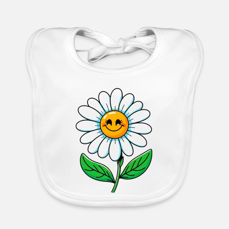 Daisy Organic Baby Bibs