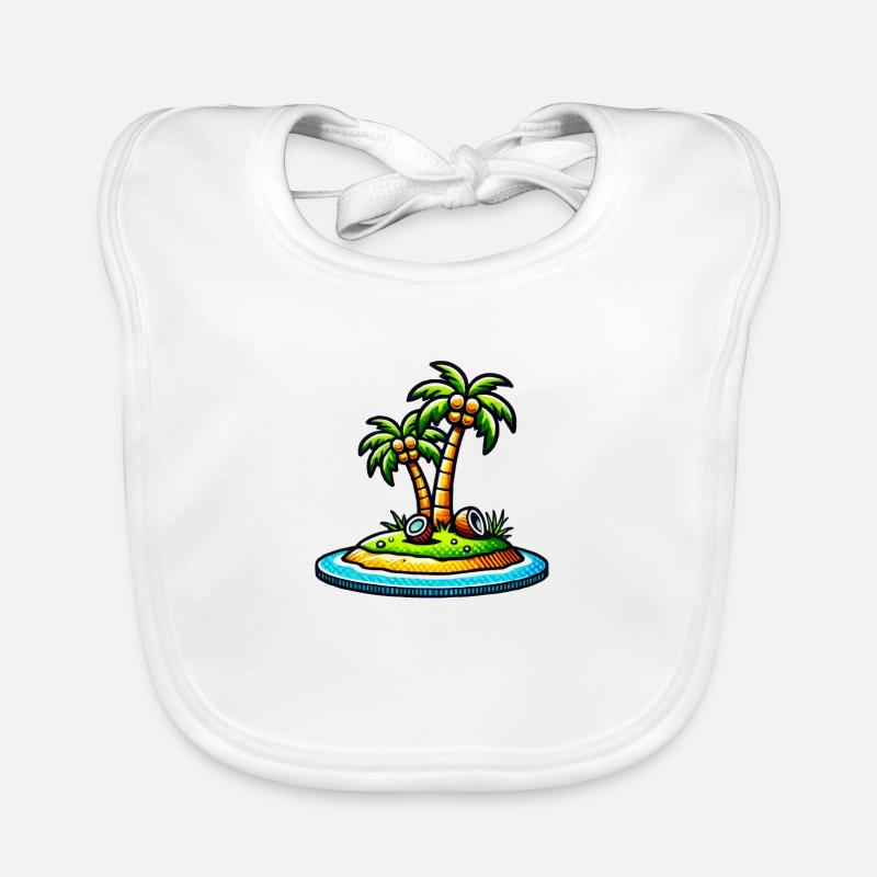 palm island Organic Baby Bibs