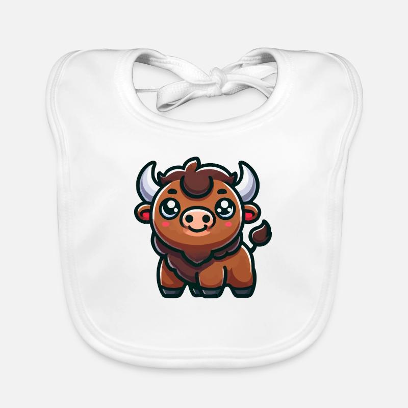 Bande dessinée Bison Bavoir bio Bébé