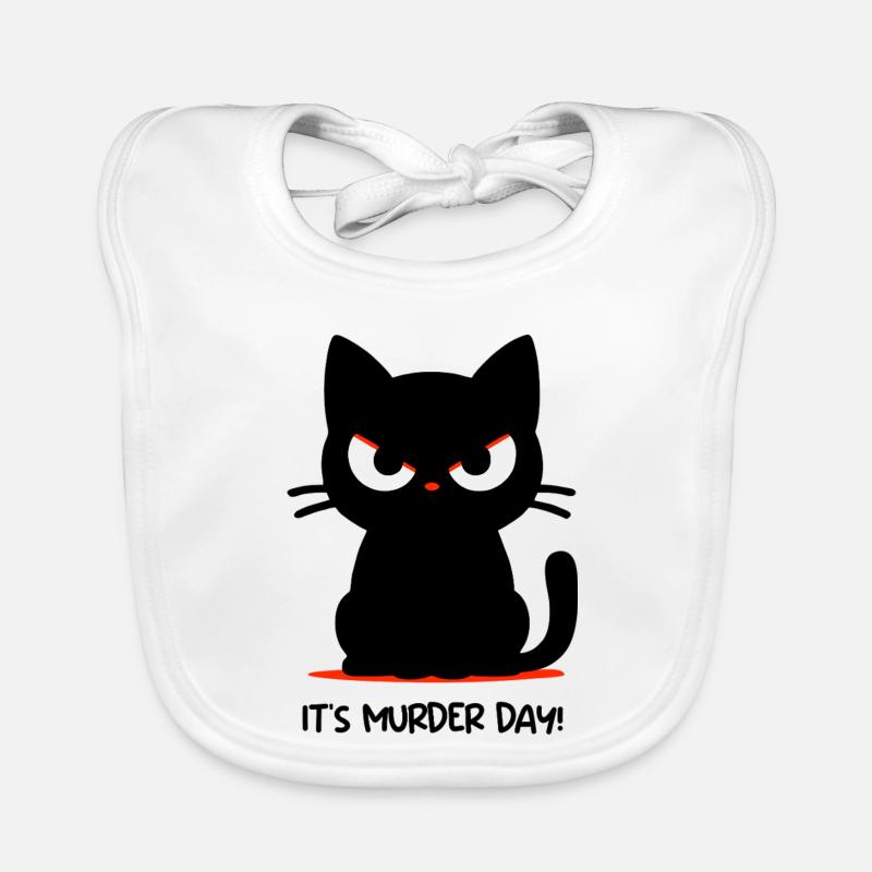 Murder Day Organic Baby Bibs
