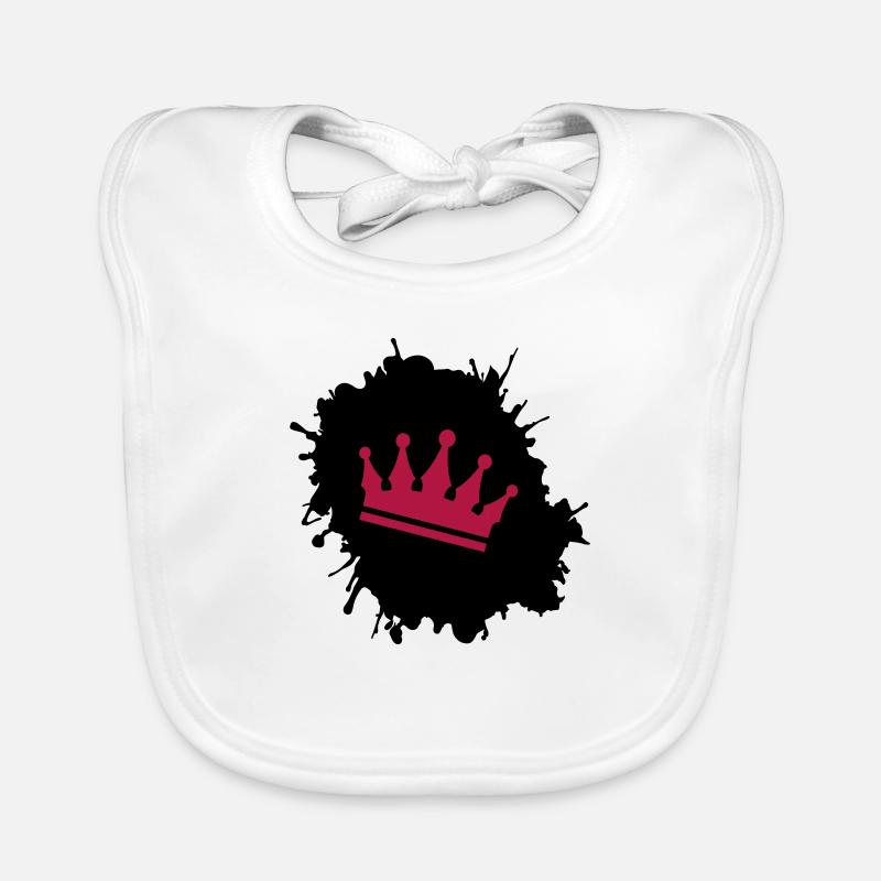 Blobs Couronne Bavoir bio Bébé