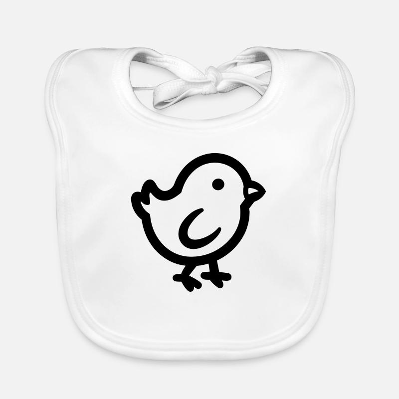 poussin Bavoir bio Bébé