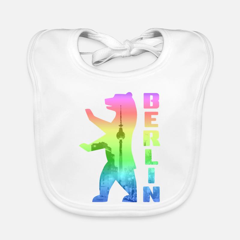 Berlin Pride Organic Baby Bibs
