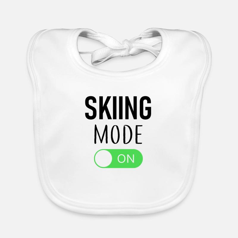 Mode ski activé - Ski - Ski - Itinéraire Bavoir bio Bébé