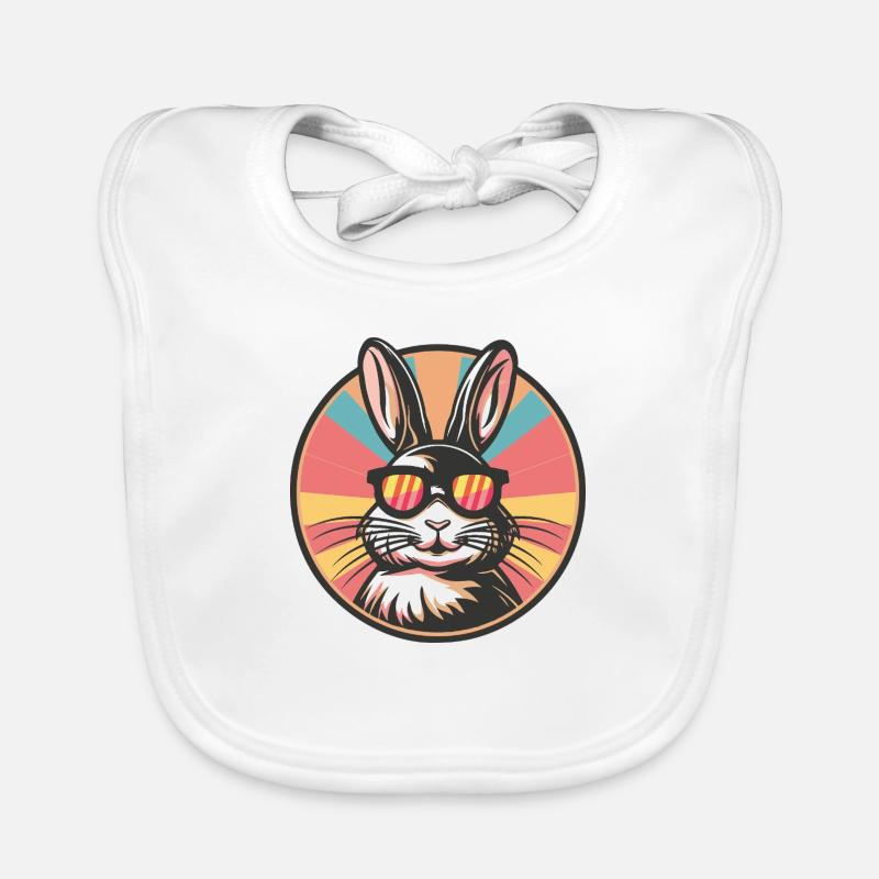 Hase Comic Cool Baby Bio-Lätzchen