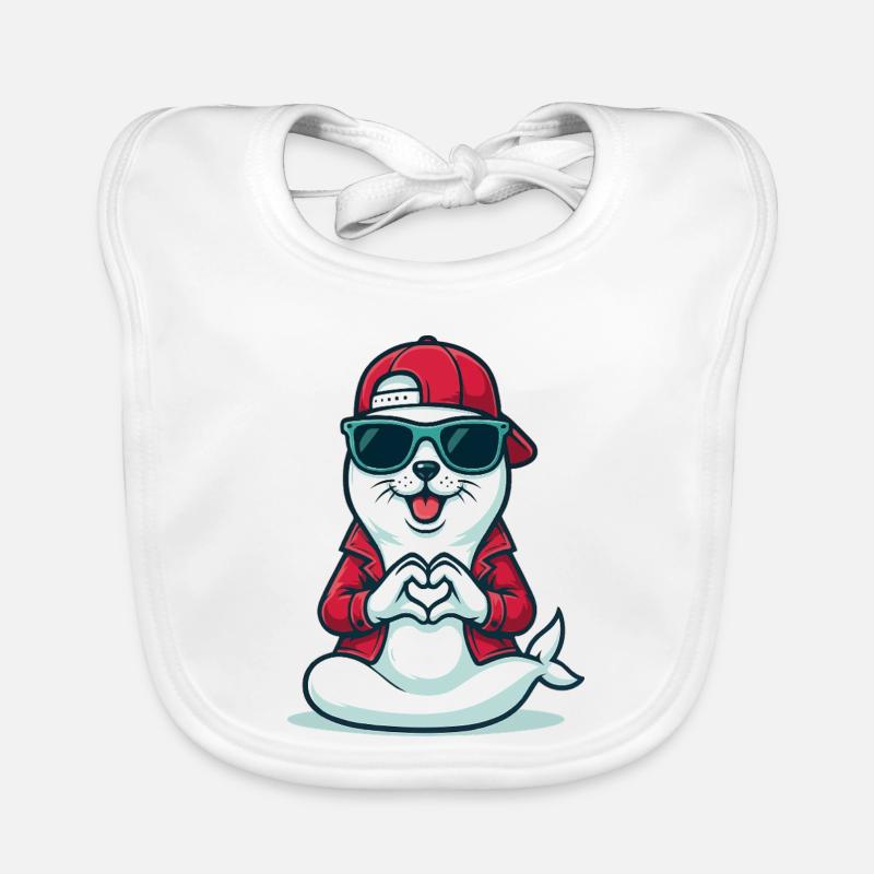 Love & Fin Organic Baby Bibs