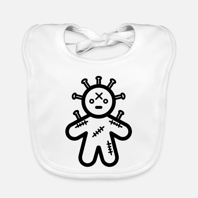 Poupée Vaudou Bavoir bio Bébé