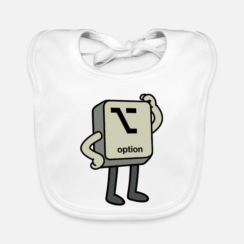 Bouton option Bavoir bio Bébé
