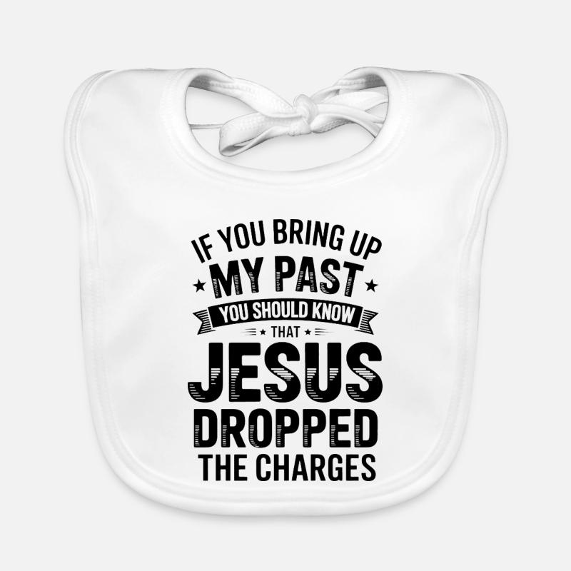Jesus Pope Organic Baby Bibs