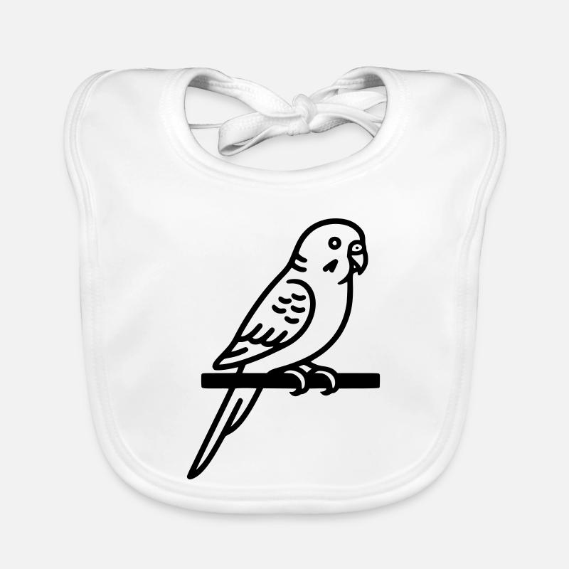 Perruche Animal de compagnie Bavoir bio Bébé