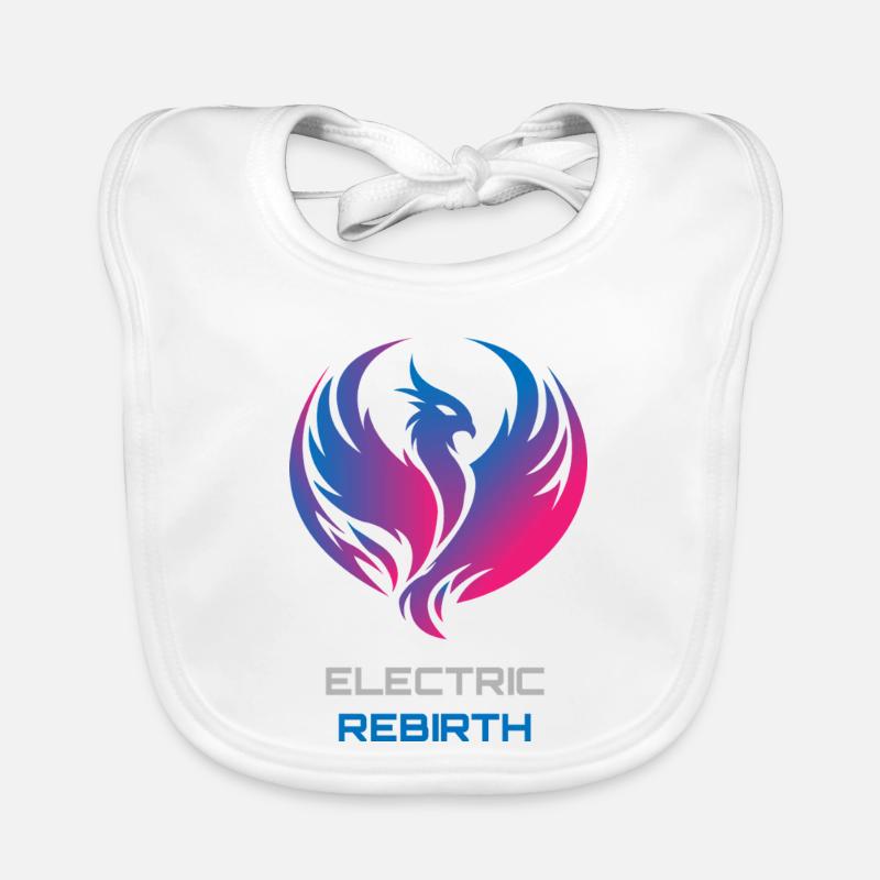 Phoenix Neon Organic Baby Bibs