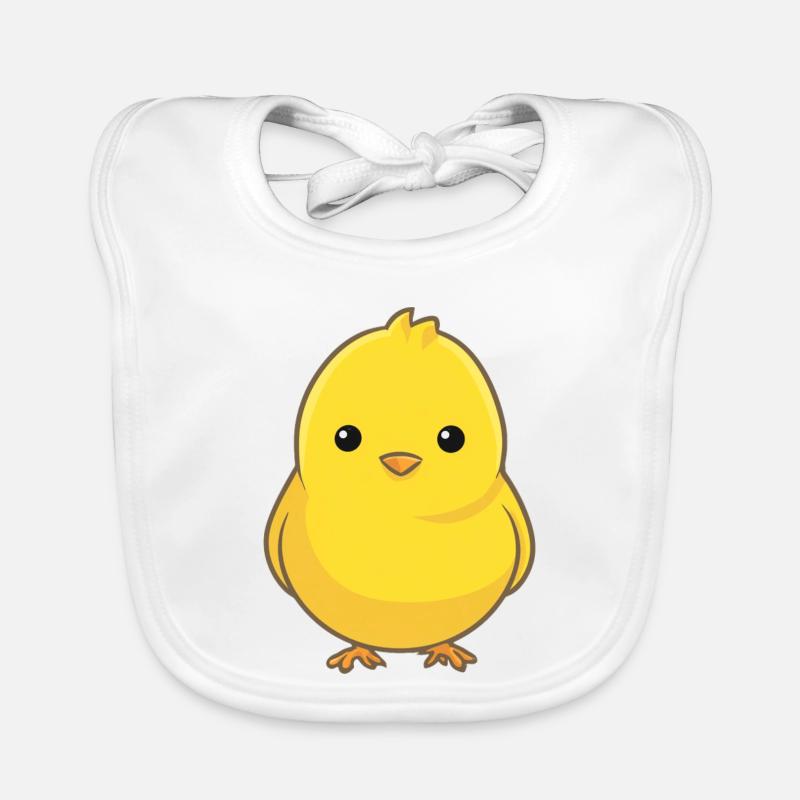 Cute chick style charming child Organic Baby Bibs