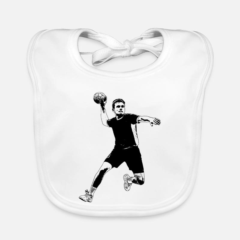 Handballer Baby Bio-Lätzchen