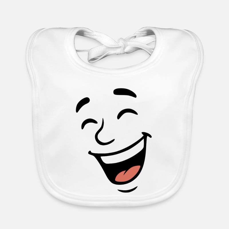 Face Laugh Organic Baby Bibs