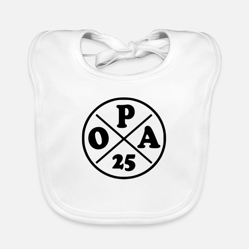 Opa 2025 Baby Bio-Lätzchen