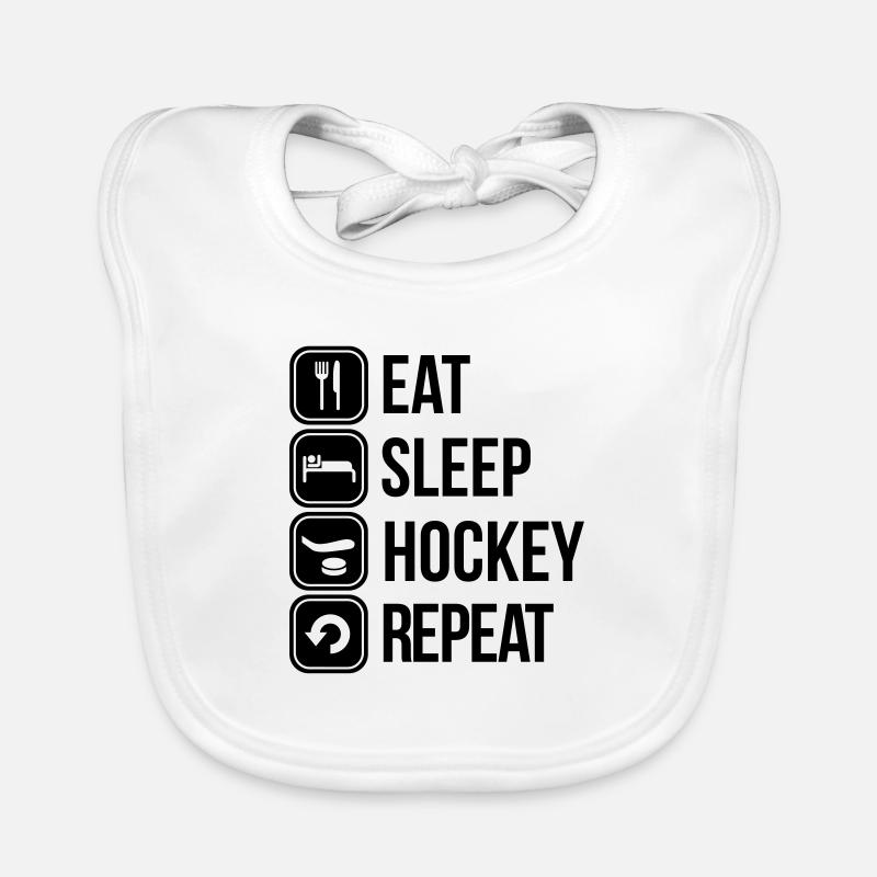 Eishockey Baby Bio-Lätzchen