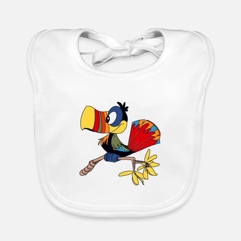 Parrot Organic Baby Bibs