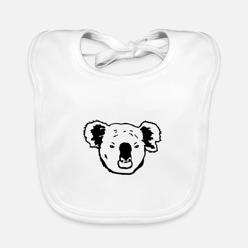 Koala - Koalabär Baby Bio-Lätzchen