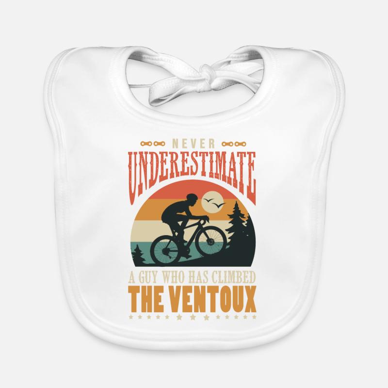 a guy who has climbed the Ventoux velo Bavoir bio Bébé