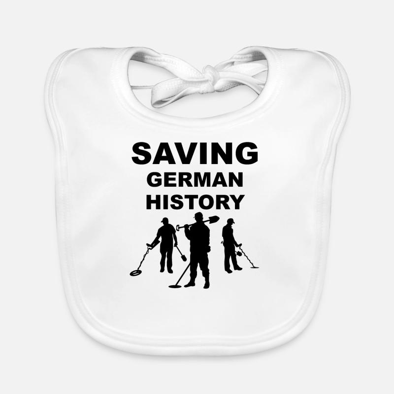 Saving German History Sondins and Treasure Hunt Organic Baby Bibs