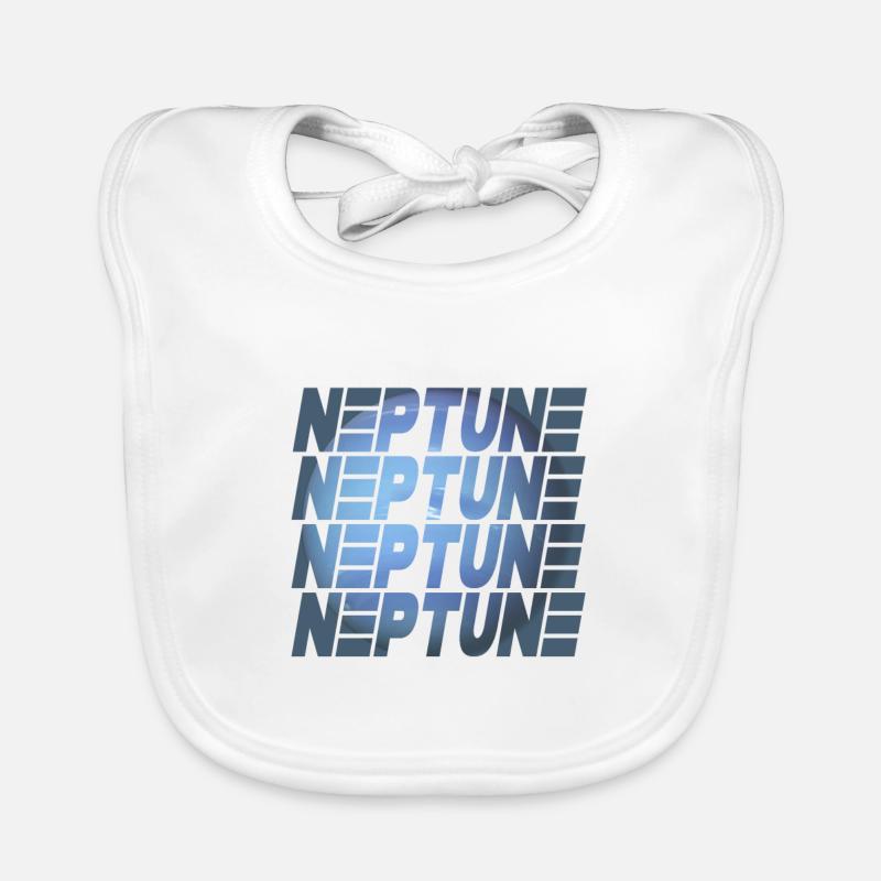 Conception de Neptune Bavoir bio Bébé