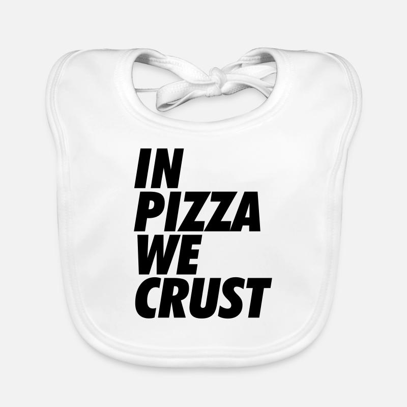 Pizza Organic Baby Bibs