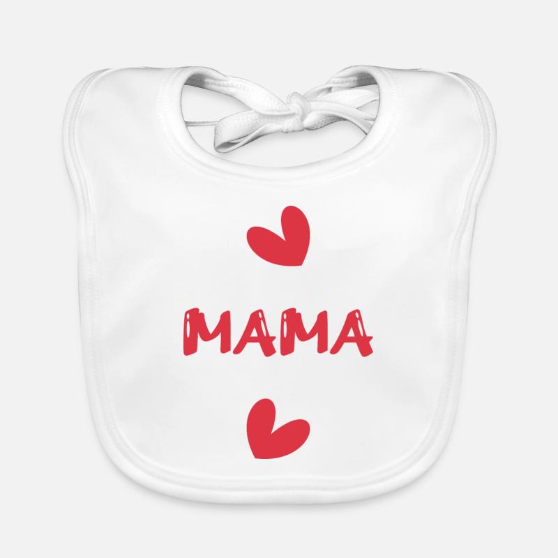 MAMMA. SCHÖNEN MUTTERTAG. MAMA. MUTTERTAG. Baby Bio-Lätzchen