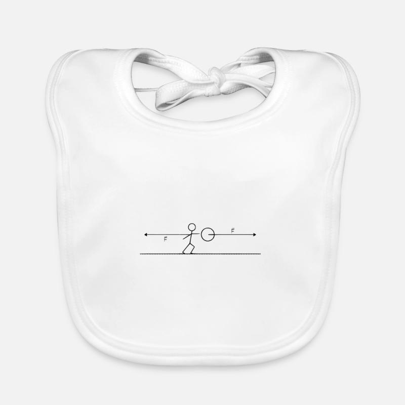 newtons 3. Gesetz Baby Bio-Lätzchen