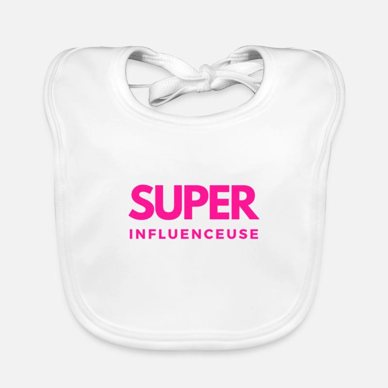 SUPER influencer Organic Baby Bibs