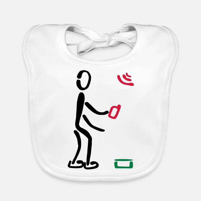 Geocacher Geocaching 3F Bavoir bio Bébé