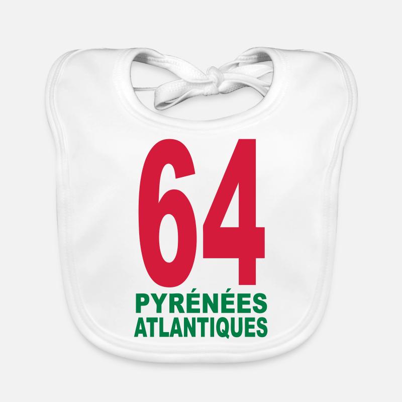 Pyrénées-Atlantiques 64 Bavoir bio Bébé