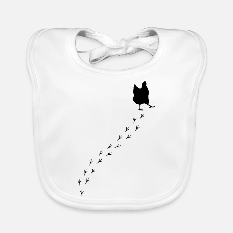 chicken Organic Baby Bibs