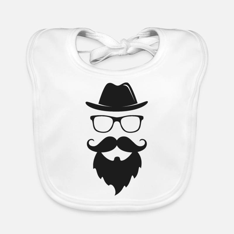 Le hipster Bavoir bio Bébé