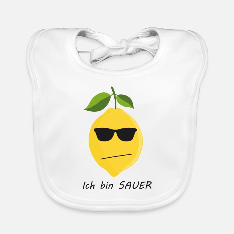 Saure Zitrone Baby Bio-Lätzchen