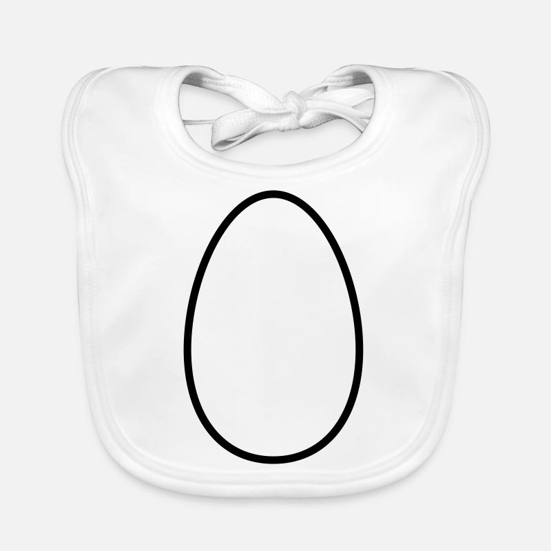 Œuf Bavoir bio Bébé