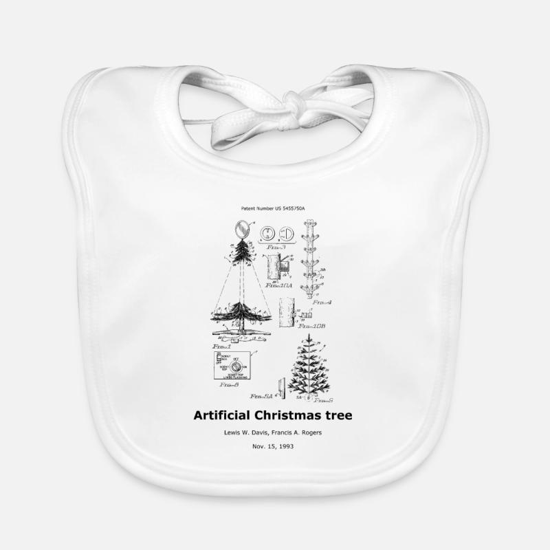 Artificial christmas tree Baby Bio-Lätzchen