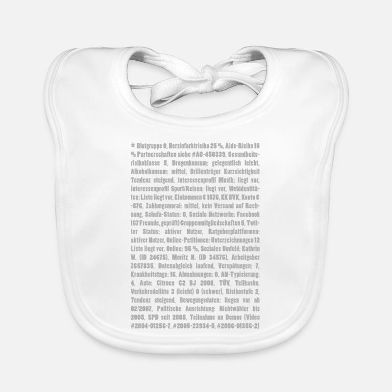 Record Organic Baby Bibs