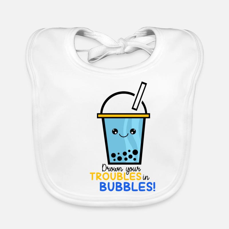 Bubble Tea Baby Bio-Lätzchen