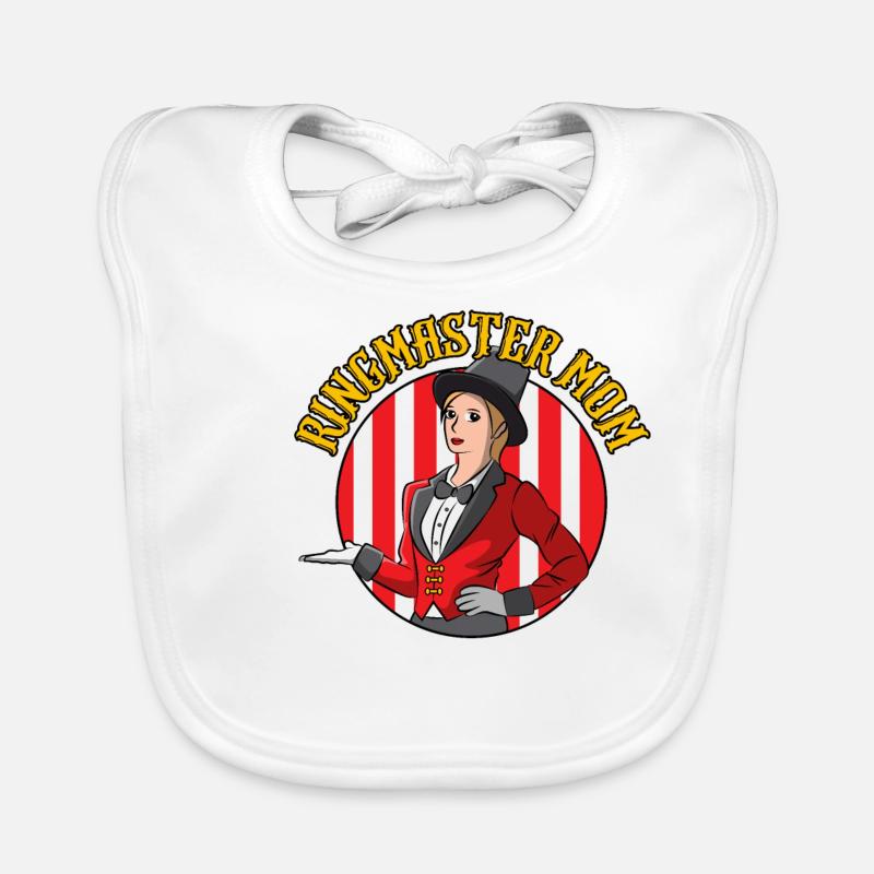 Ringmaster Zirkus Zirkusdirektorin Mama Geschenk Baby Bio-Lätzchen