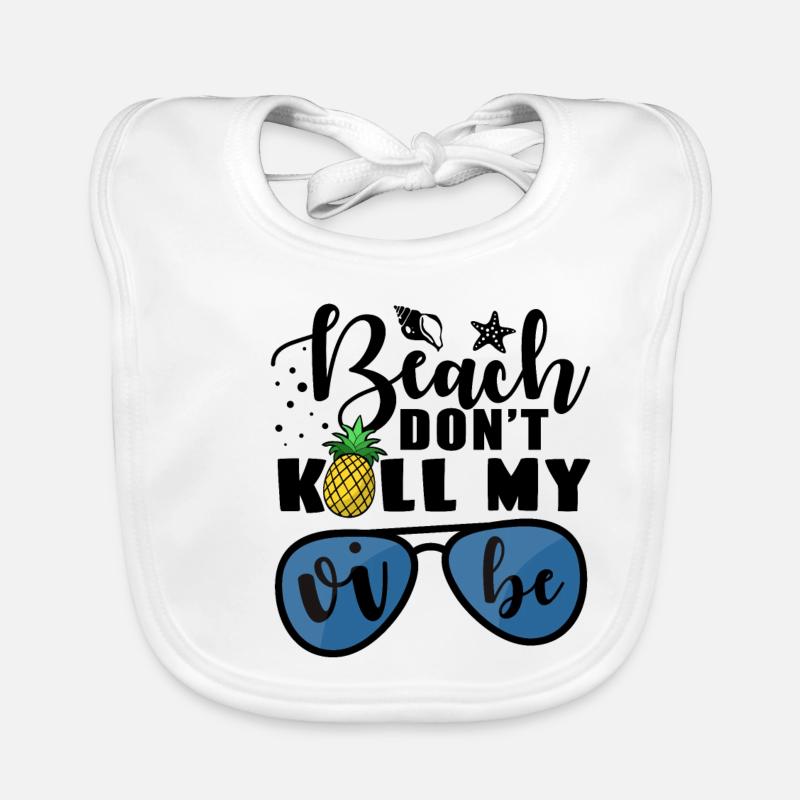 Beach Organic Baby Bibs