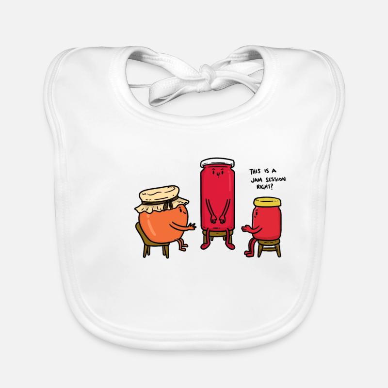 Jam Session Organic Baby Bibs