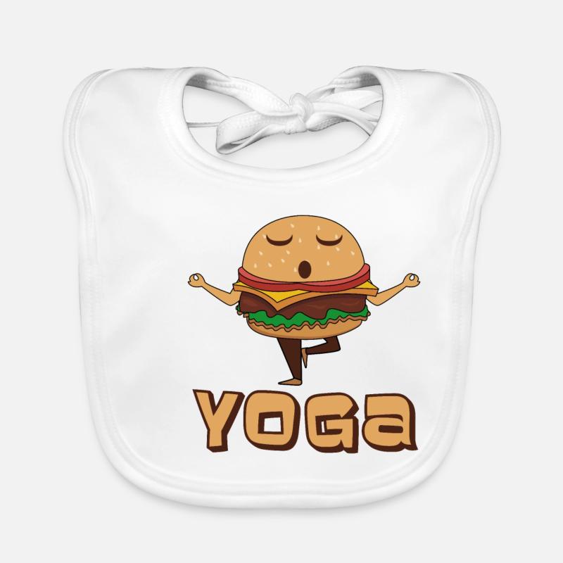 Yoga Burger Baby Bio-Lätzchen