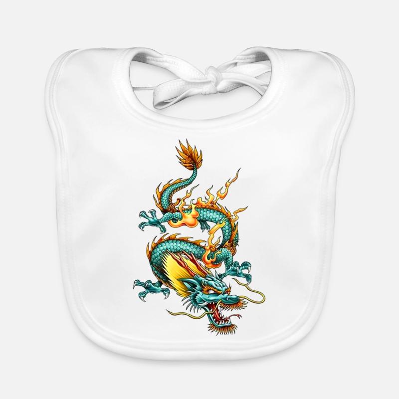 Dragon Organic Baby Bibs