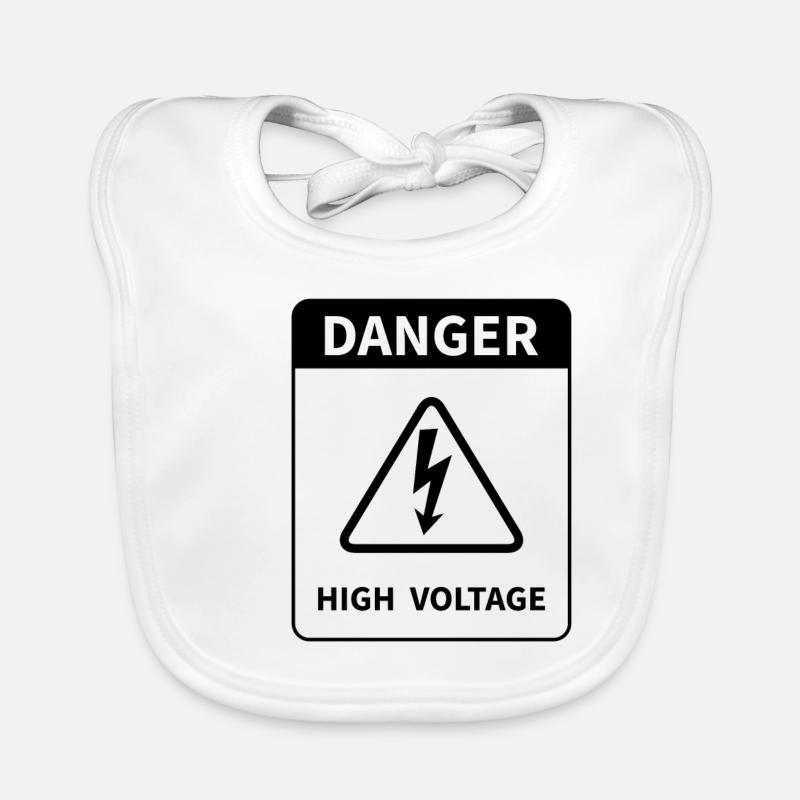 High voltage Organic Baby Bibs